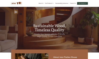 Asian Timber House