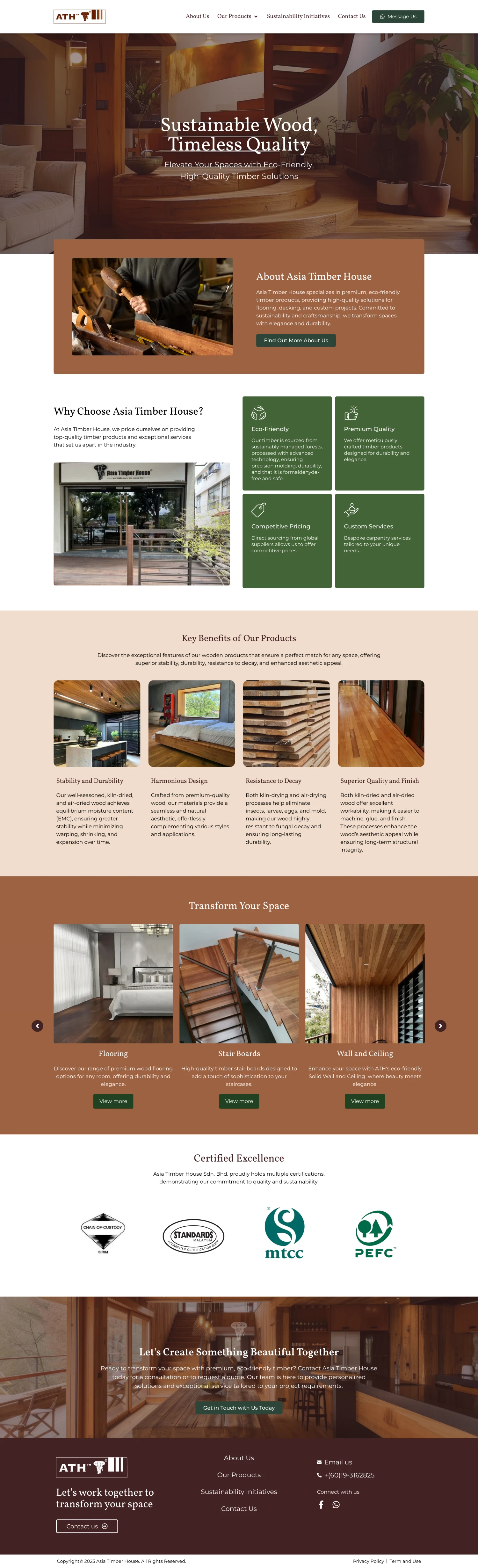Asian Timber House