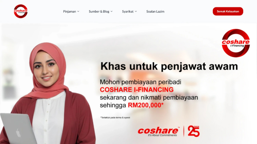 Coshareifinancing